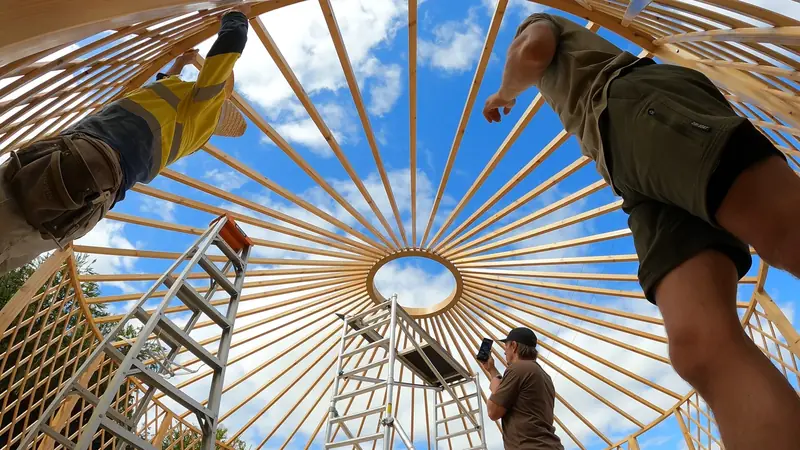 Airbnb Glamping Australia Yurt