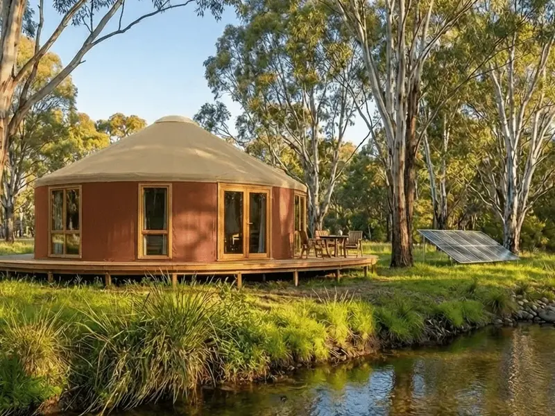 Live in a Yurt in Australia