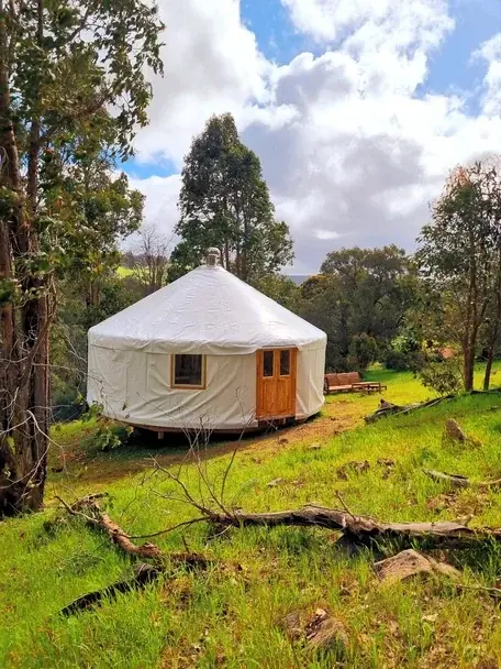 6.3m Yurt in Balingup Western Australia