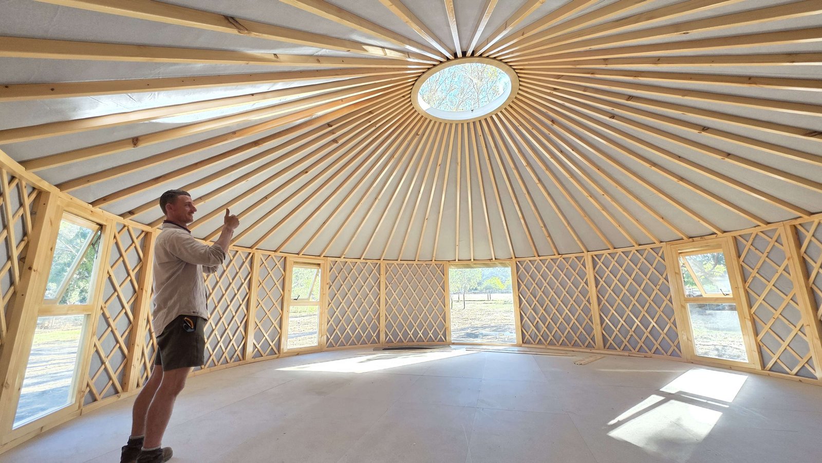 Airbnb Glamping Australia Yurt