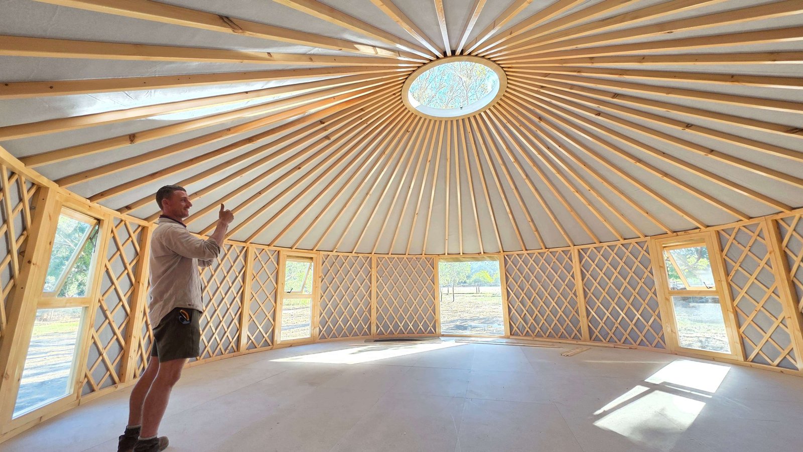 Airbnb Glamping Australia Yurt