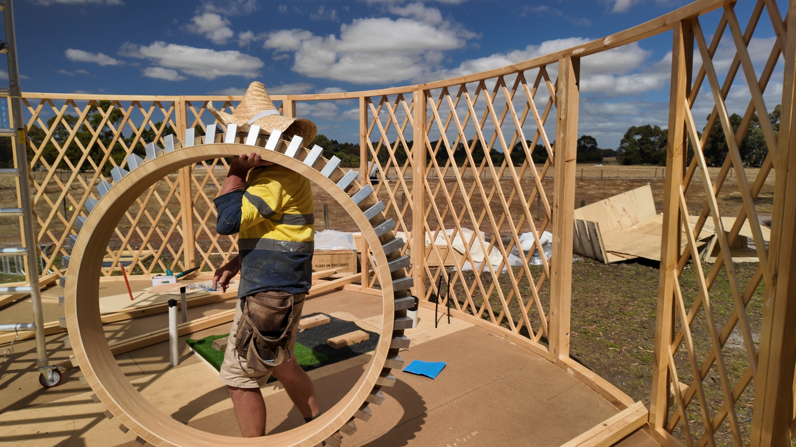 Airbnb Glamping Australia Yurt