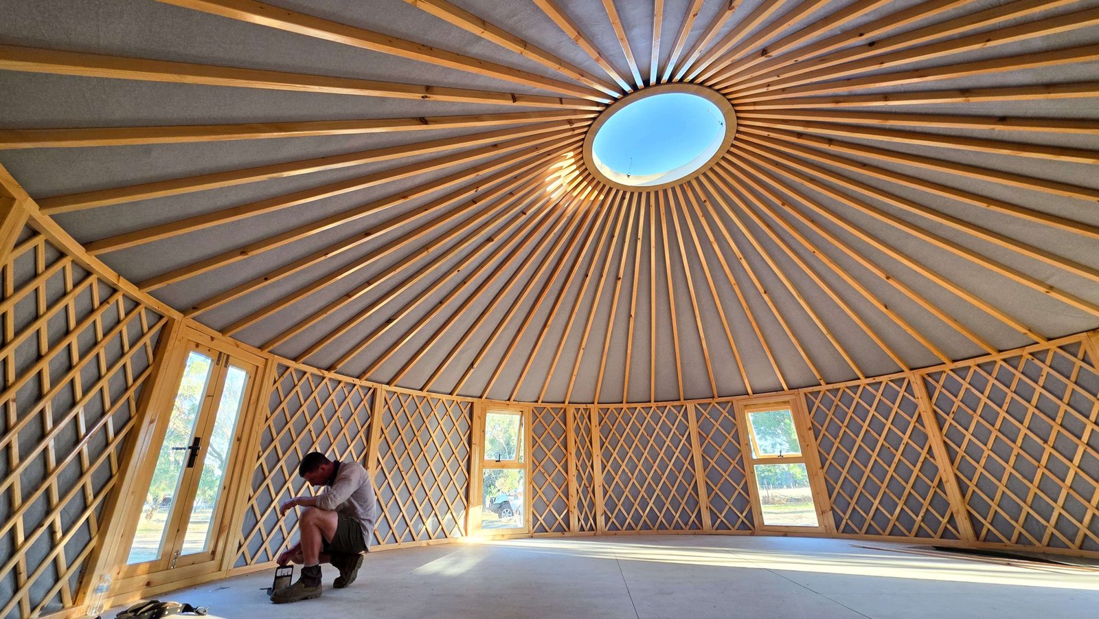Airbnb Glamping Australia Yurt